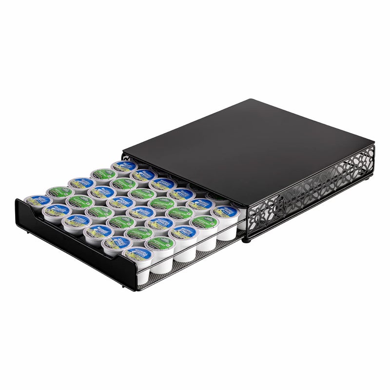 Flagship Coffee Pod Storage Drawer, Organizer for Keurig (42 Pods, Iron) - Image 1